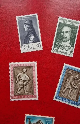 Serie francobolli Repubblica Italiana