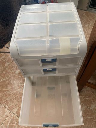 Carrito organizador con ruedas para herramientas