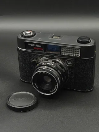 Cámara analógica Werlisa Progress negra