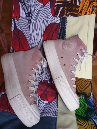 Converse mujer talla 37 rosa