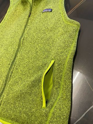 Gilet Patagonia Verde Giallo