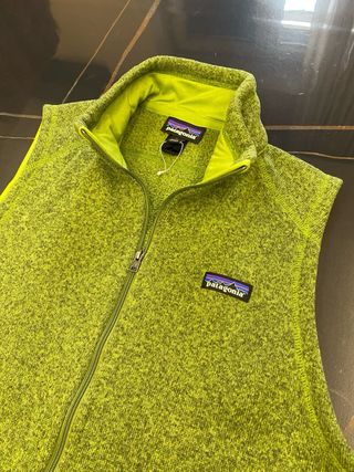 Gilet Patagonia Verde Giallo