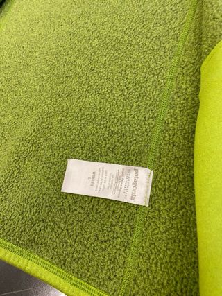 Gilet Patagonia Verde Giallo