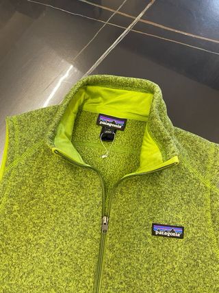Gilet Patagonia Verde Giallo