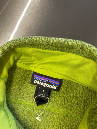 Gilet Patagonia Verde Giallo