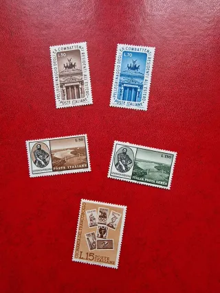Serie francobolli Repubblica italiana nuovi