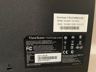 Monitor ViewSonic VX2335smh-LED, 23” Full HD 1080p