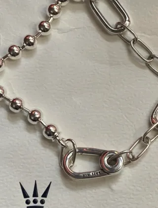 Pulsera Pandora Eslabones y Cuentas