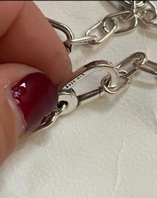 Pulsera Pandora Eslabones y Cuentas