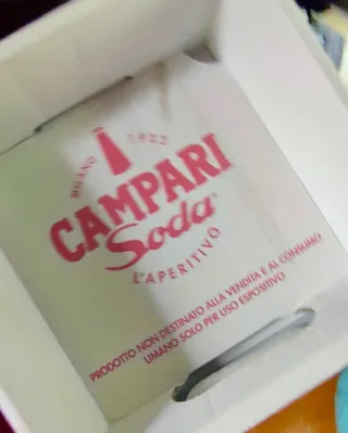 Maxi bottiglia Campari Soda 45 cm