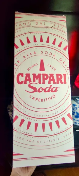Maxi bottiglia Campari Soda 45 cm