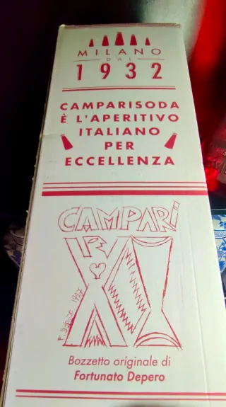 Maxi bottiglia Campari Soda 45 cm