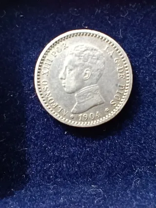 Lote 9 monedas de plata 900 – Alfonso  – 35 g