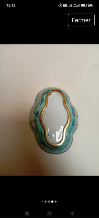 Platito chino antiguo siglo XIX