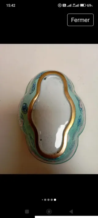 Platito chino antiguo siglo XIX