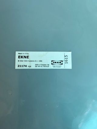 Espejo Ikea Ekne Metal negro