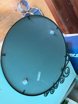 Espejo Ikea Ekne Metal negro