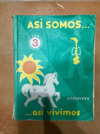 Libro Así somos así vivimos 3 EGB