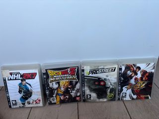 Lote juegos play 3, play 2 y wii, 10 € cada uno