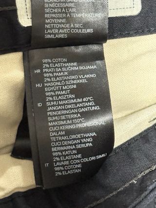 Pantalón chino H&M azul marino