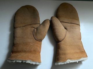 Muffole in montone vintage