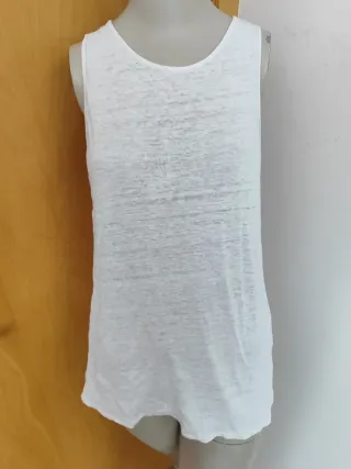 Camiseta Massimo Dutti Blanca