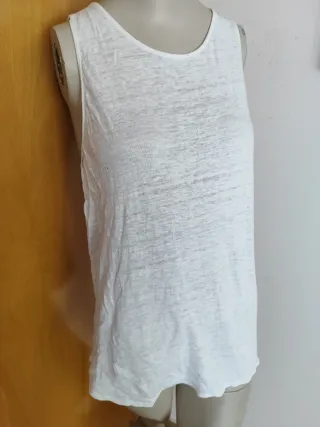 Camiseta Massimo Dutti Blanca