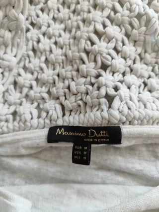 Camiseta Massimo Dutti Blanca