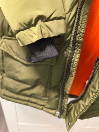 Chaqueta acolchada Threadboys chico verde