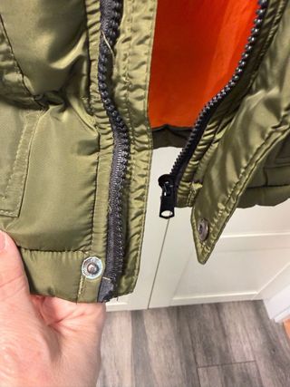 Chaqueta acolchada Threadboys chico verde