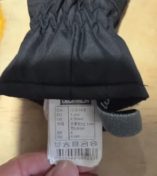 Guantes nieve niño T4 Wed'ze