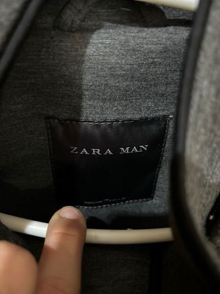 Chaqueta de caballero gris