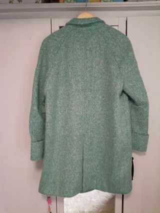 Abrigo Zara Lana Talla L