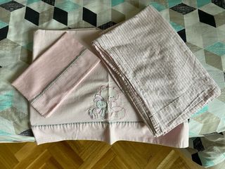 Conjunto sábanas cuna 60x120