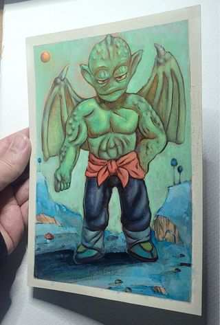 Arte Fan Dragón Ball Z 15x21cm