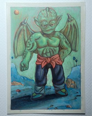 Arte Fan Dragón Ball Z 15x21cm