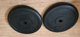 Discos de Pesas 20 kg (40 kg total)