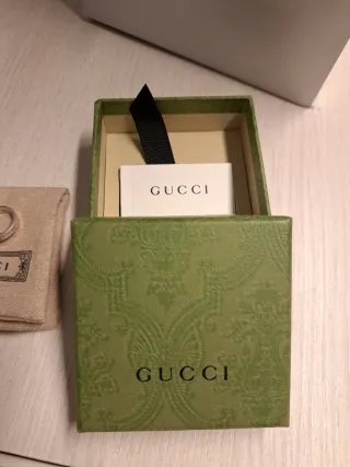 Anillo Gucci Corazón Plata de Ley Mujer talla 10