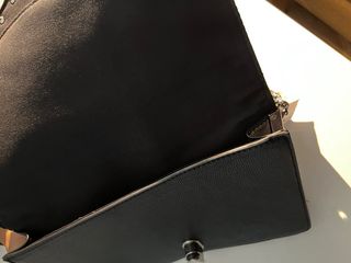 Bolso Negro Stradivarius Tachuelas Plateadas