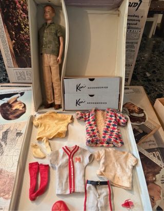 Valigetta Ken Mattel 1962