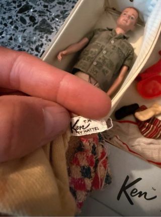 Valigetta Ken Mattel 1962