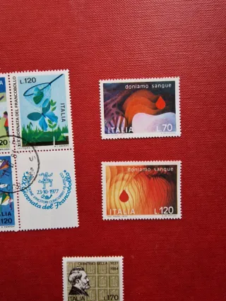 Serie francobolli Italia