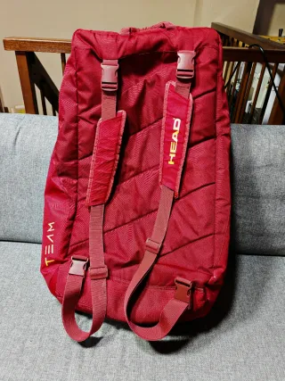 Raquetero Head Tour Team 9R Rojo