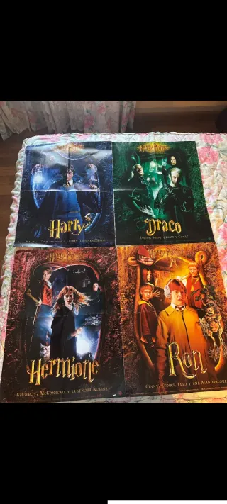 Colección 4 Posters Harry Potter 60x47