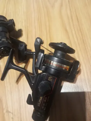 2 Carretes de Pesca Silstar y Custom