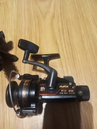 2 Carretes de Pesca Silstar y Custom