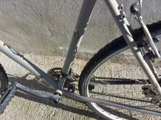 Bicicleta Decathlon Carretera Gris