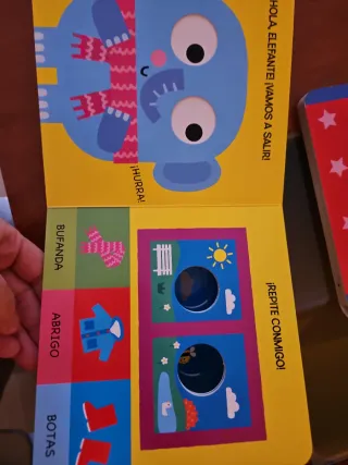 Ojos saltones. ¡Vamos a salir, Elefante! (Spani...