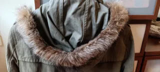 Anorak verde Massimo Dutti