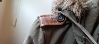 Anorak verde Massimo Dutti